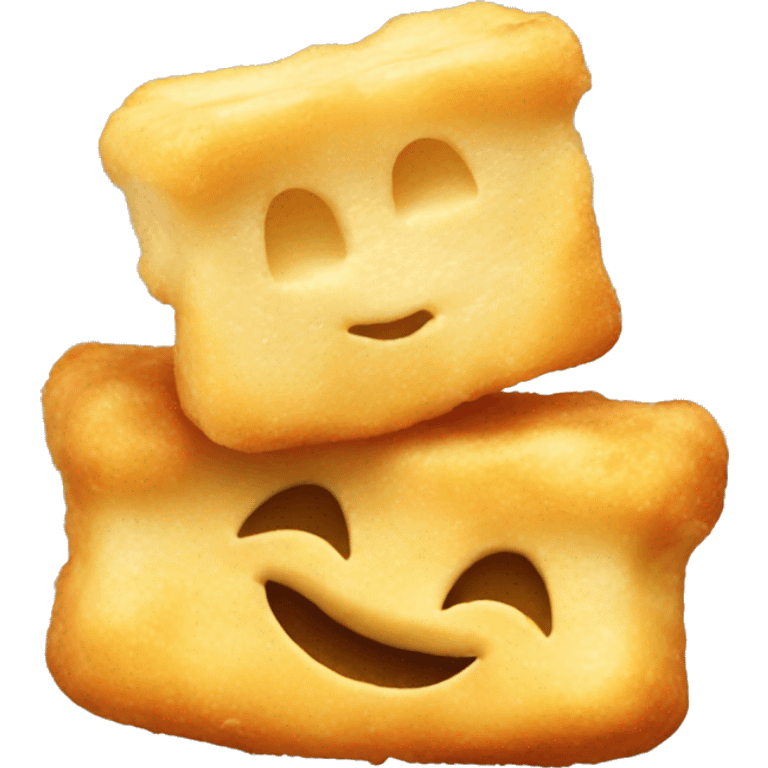 Fried cheese curds emoji