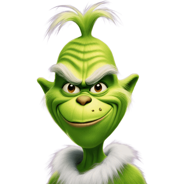 The grinch emoji