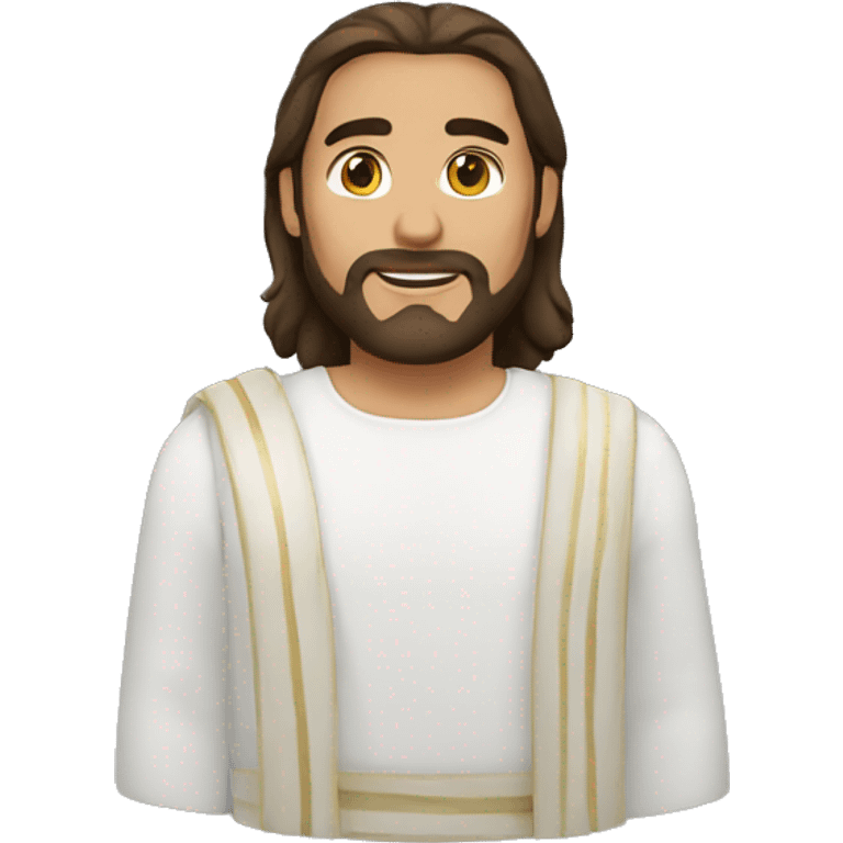 Jesús blanco emoji