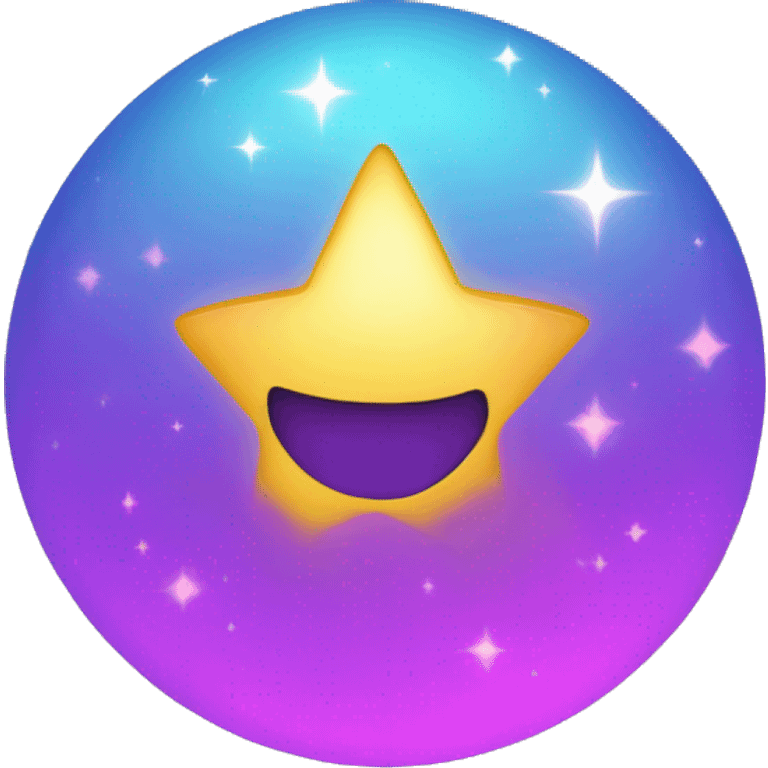 a super nova emoji