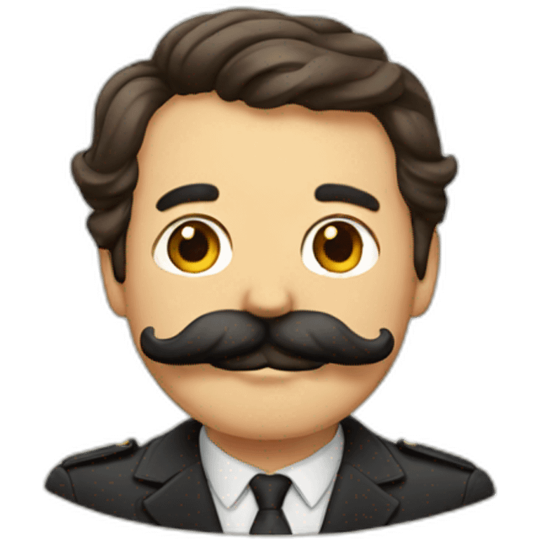 Moustache emoji