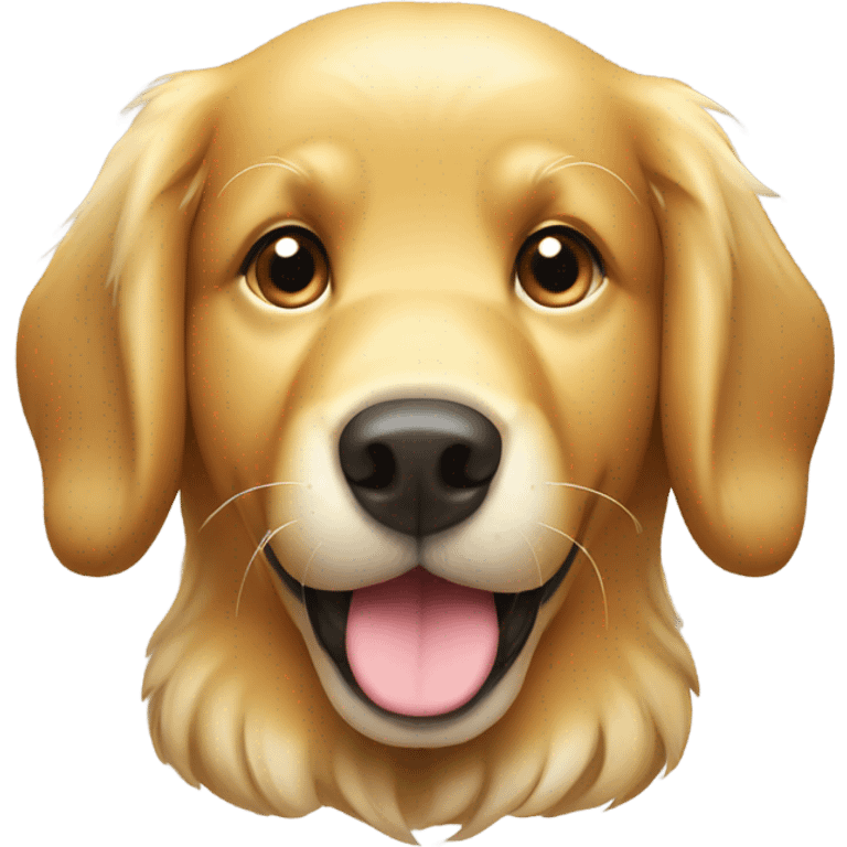 Golden Retriever Golden  emoji