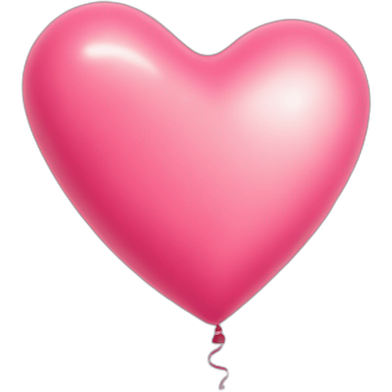 heart shaped balloon emoji