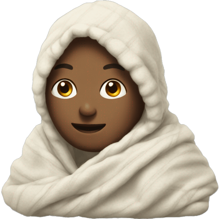 Realistic blanket emoji