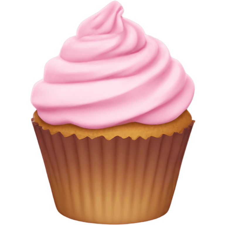 pastel pink cupcake emoji