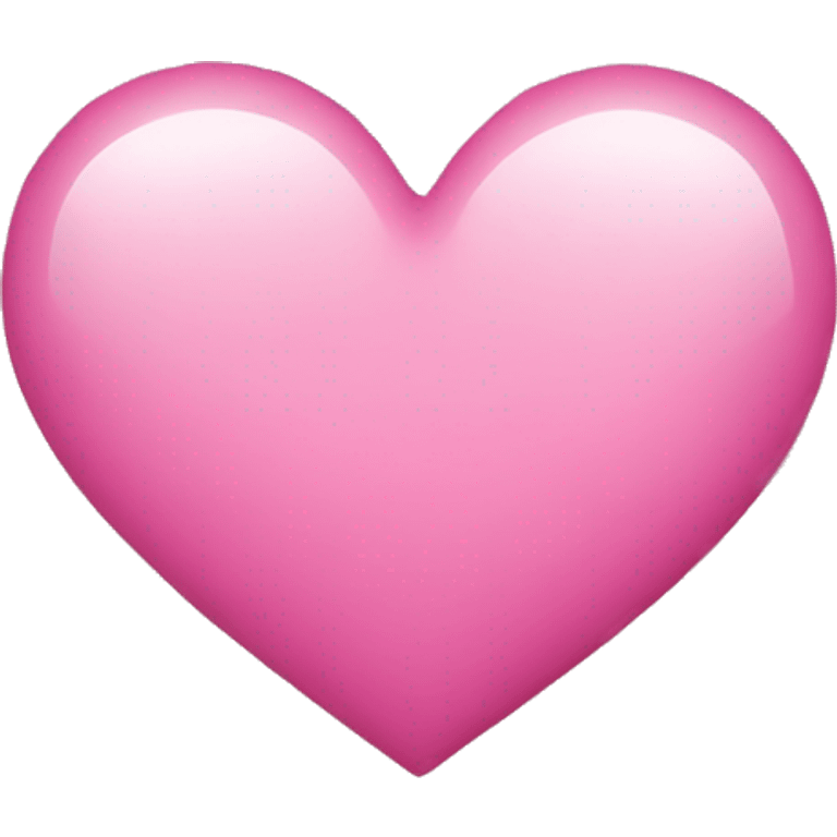 Heart pink emoji