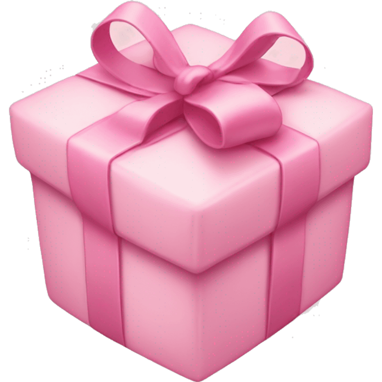 Light pink present emoji