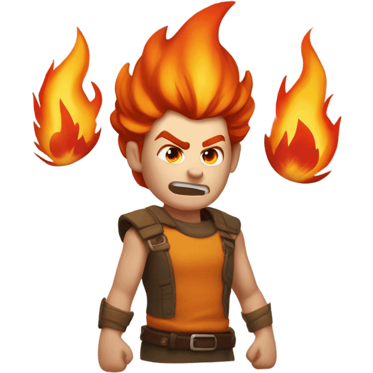 Angry Blaze emoji