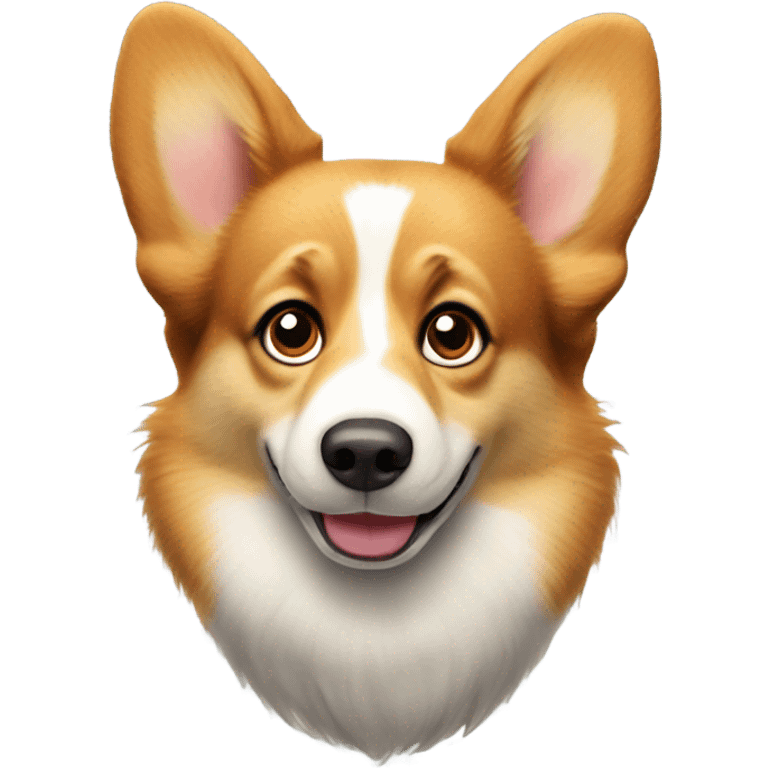 Smarty corgi emoji