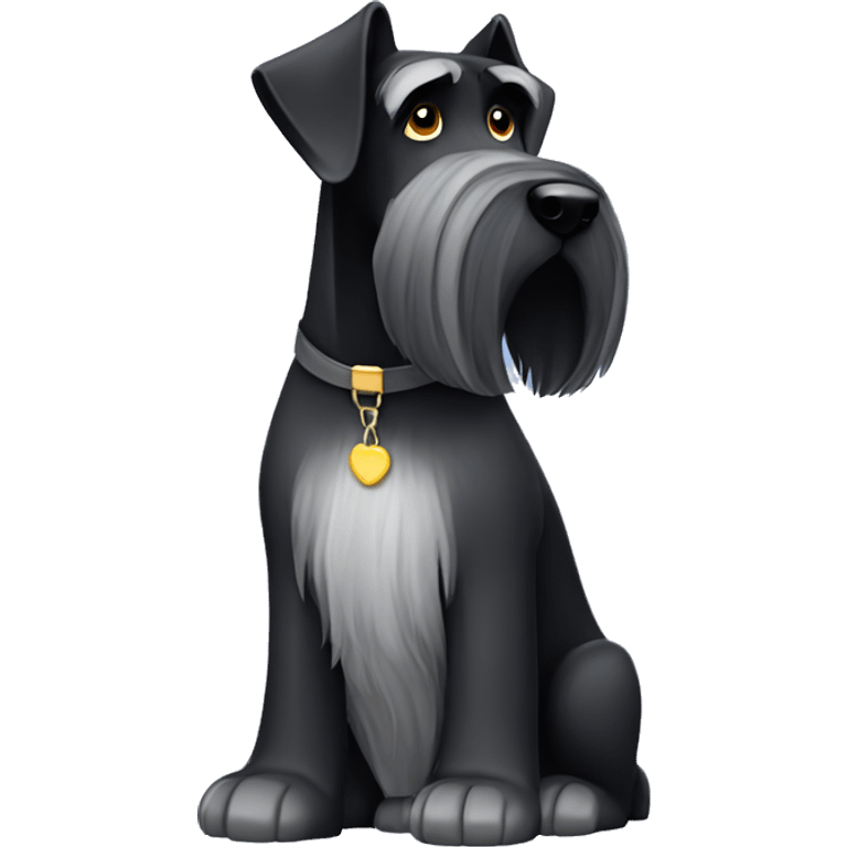 Giant schnauzer  emoji