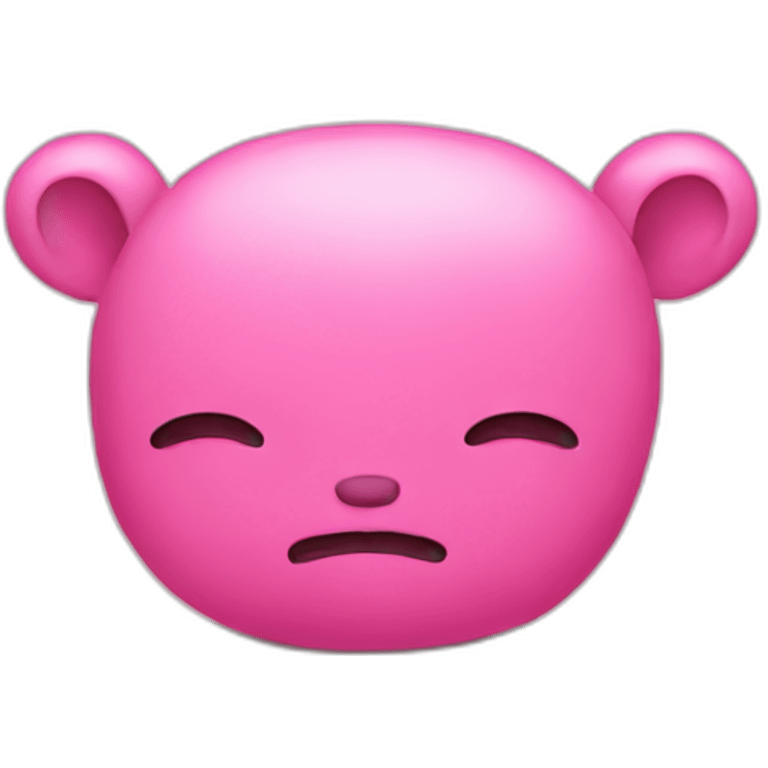 pink unlazy emoji