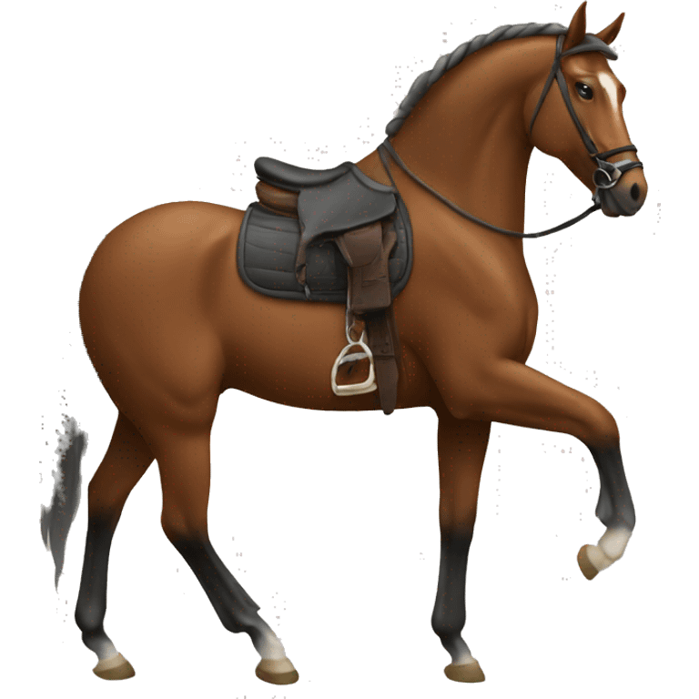 Horse and rider  emoji