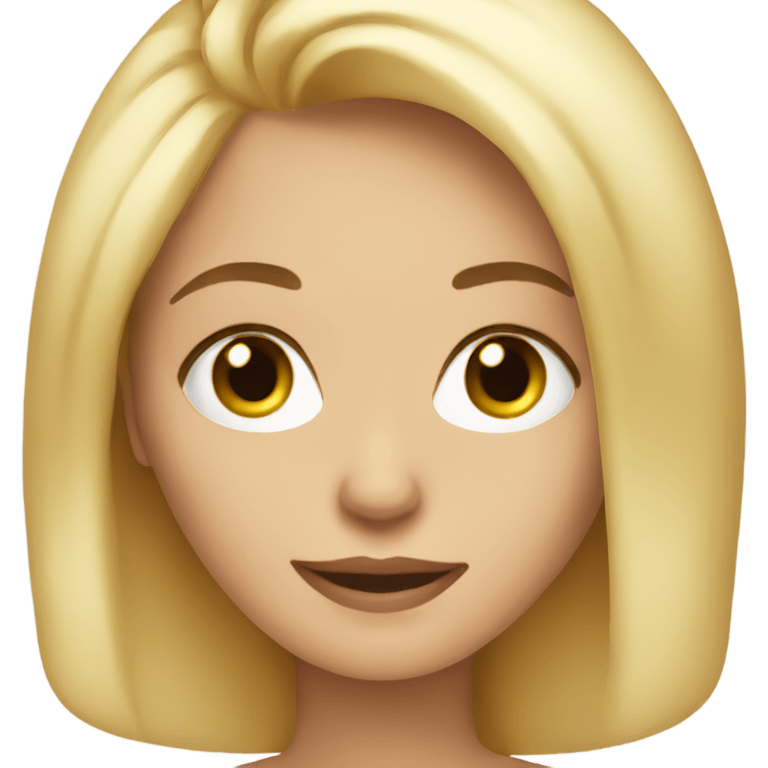 Blondie women  emoji