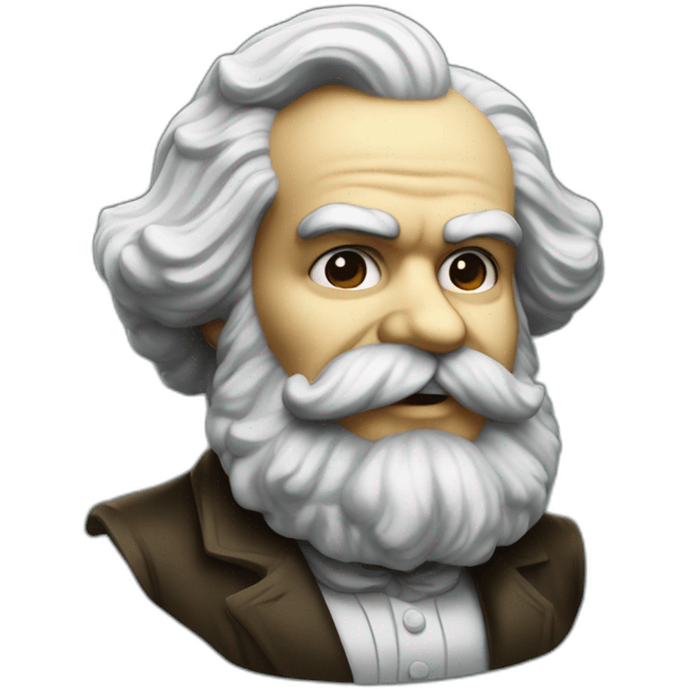 karl marx pinup emoji