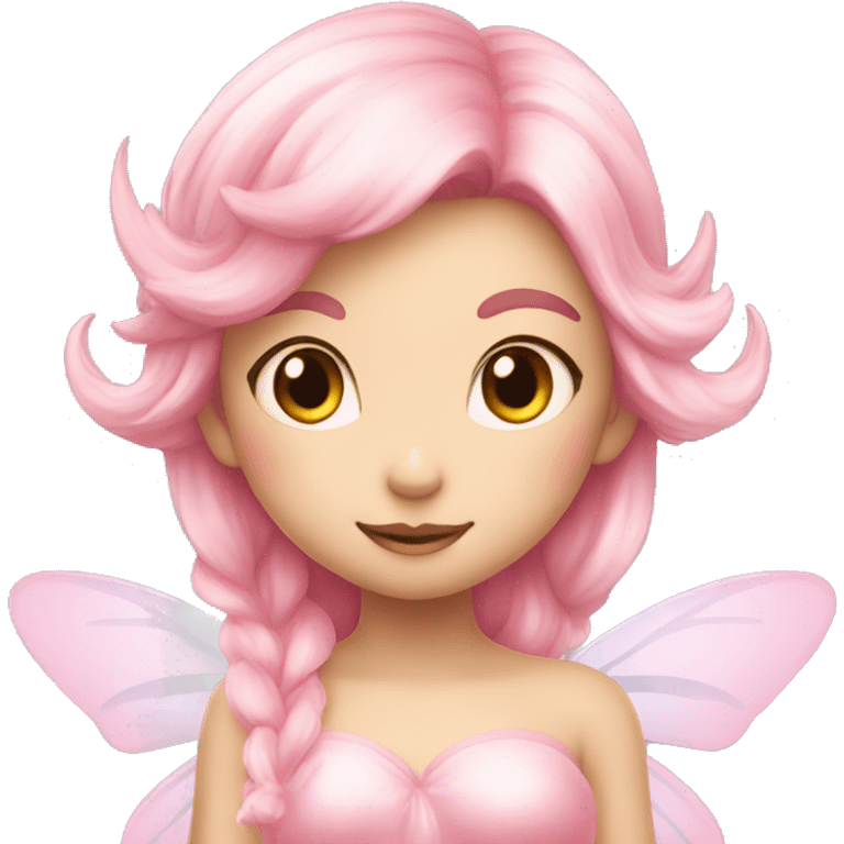 Shiny Pastel Pink Fairy Fakémon emoji