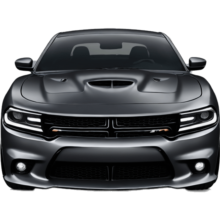 dodge charger srt black emoji