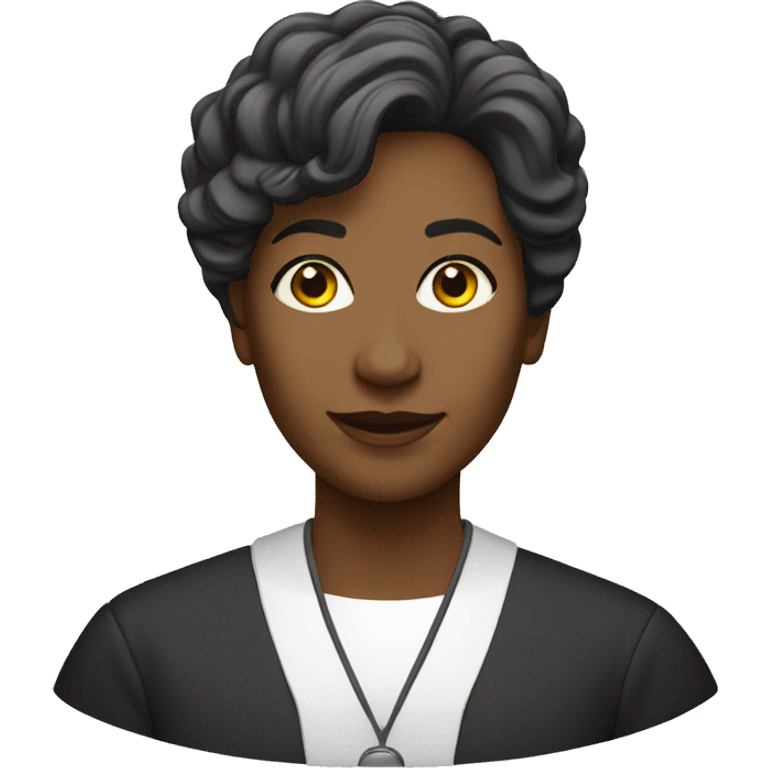 Female pastor emoji