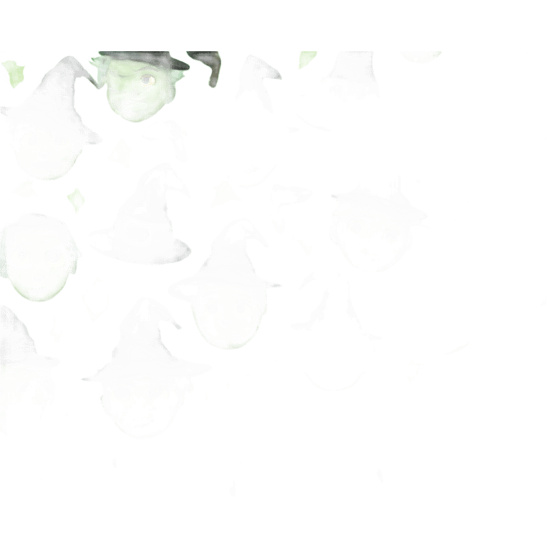 Green witch emoji