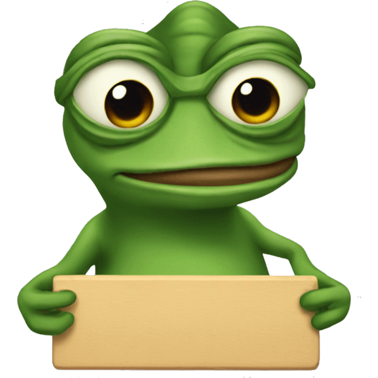 pepe with board emoji