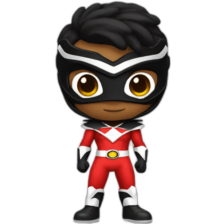 black power ranger full body emoji