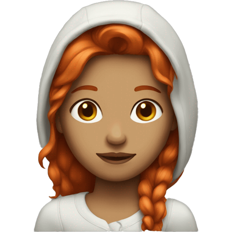 girl with redhair emoji