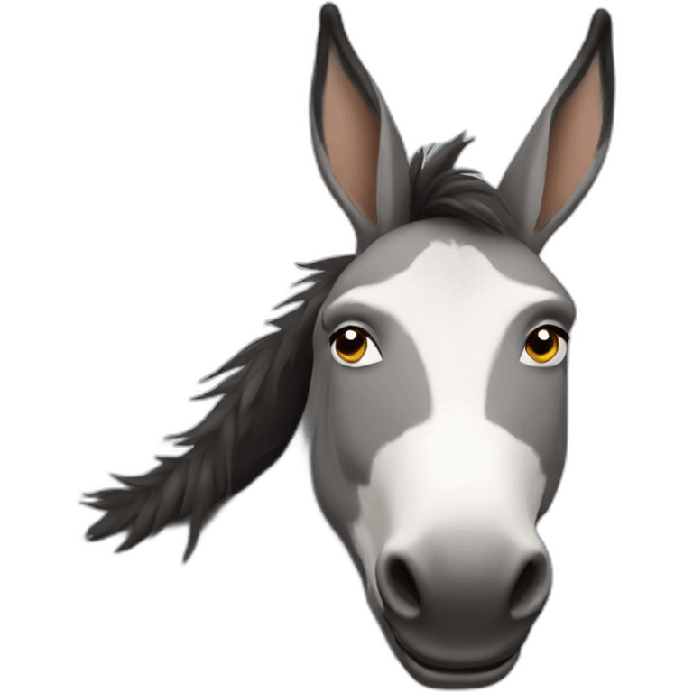 Wonky donkey emoji