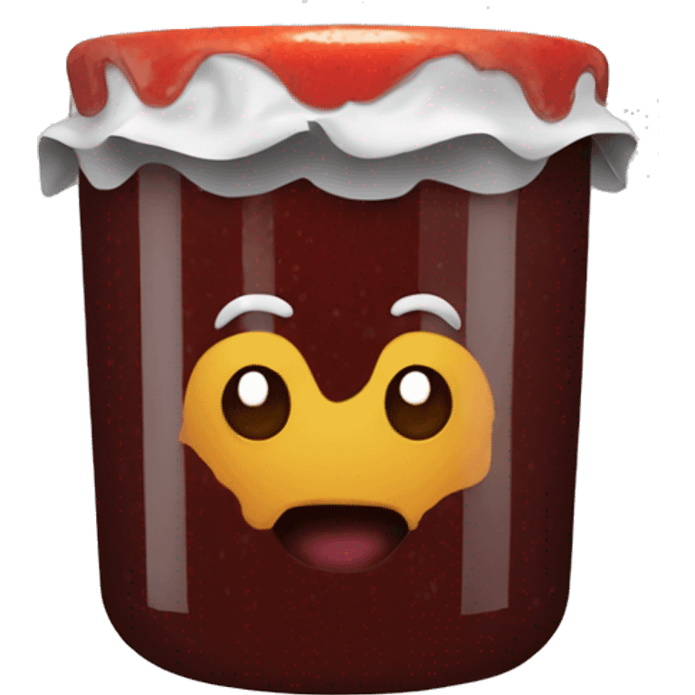 pot de confiture emoji