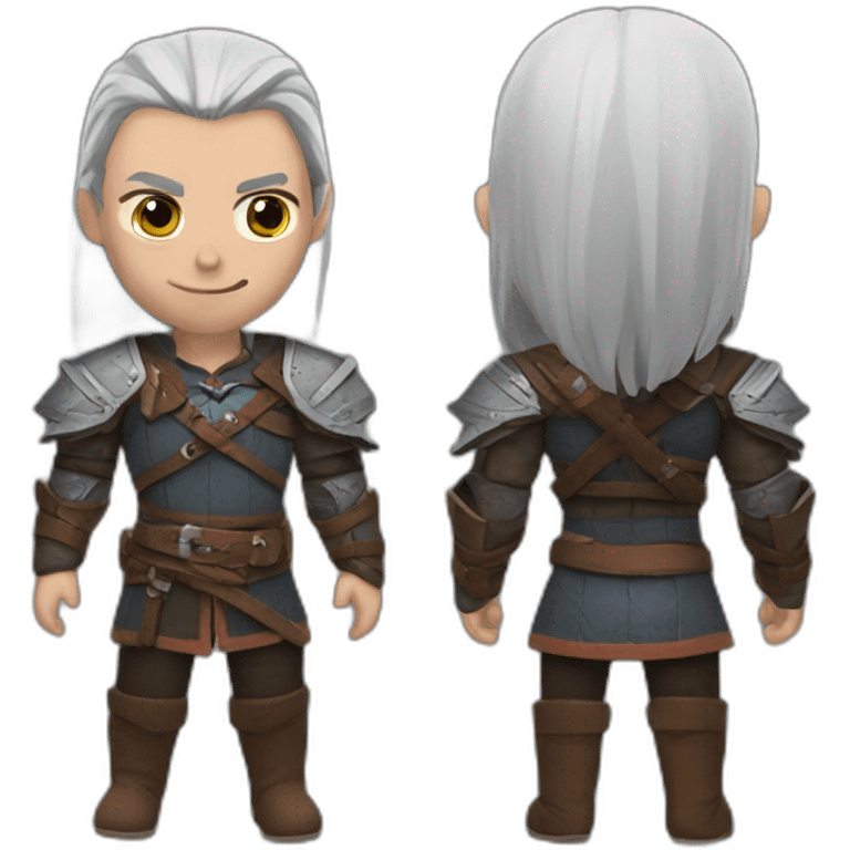 The witcher of the game clash of clans emoji