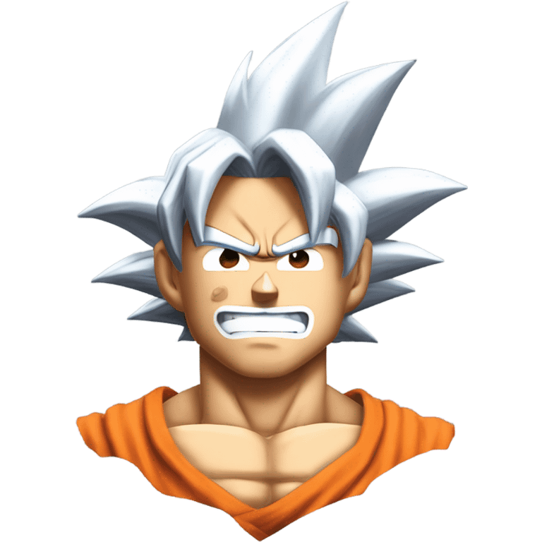 Goku enojado  emoji