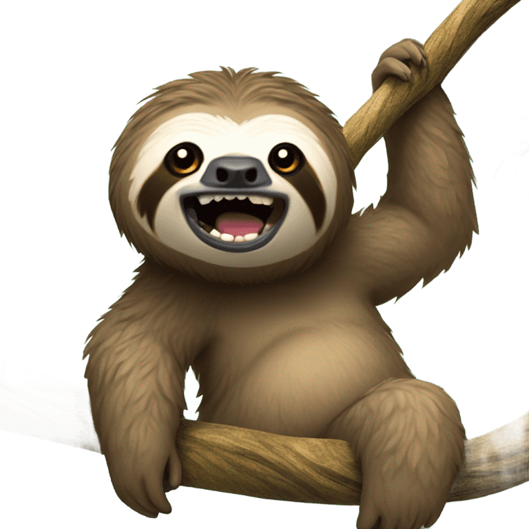 angry sloth emoji