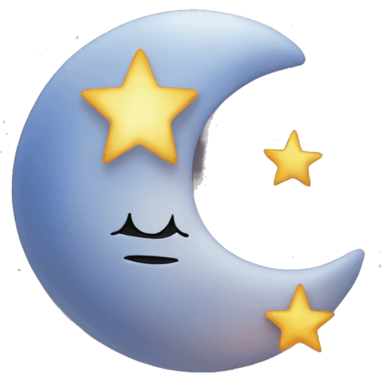 Moon and star emoji emoji