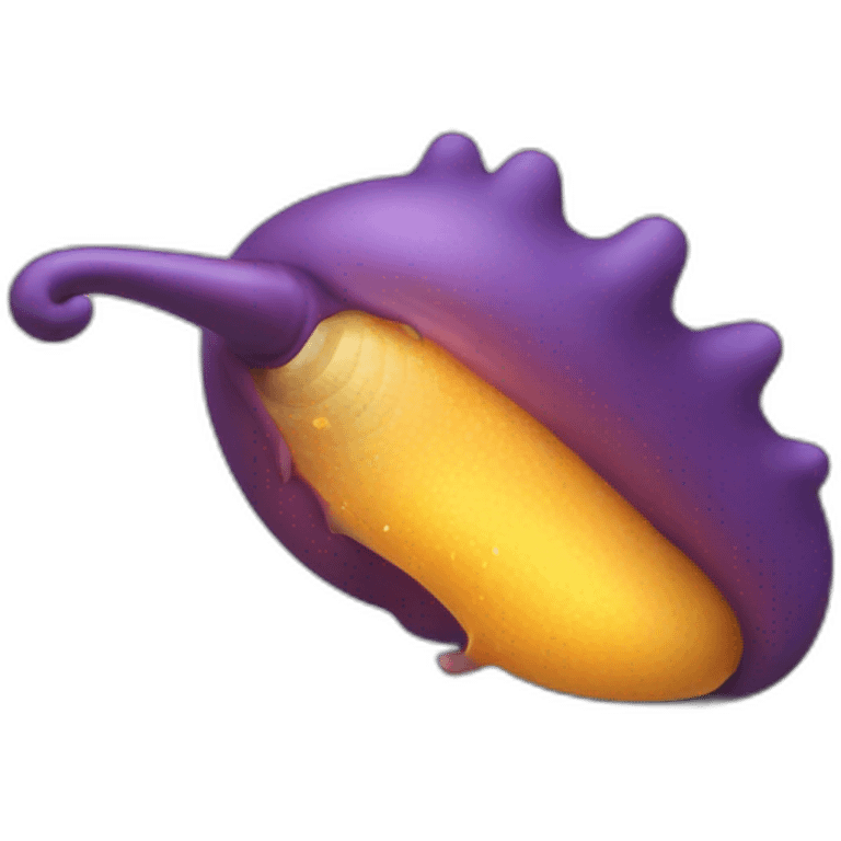 Slug explode emoji