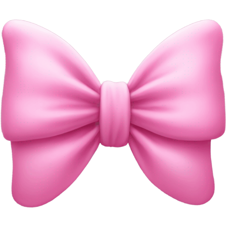 Pink bow emoji