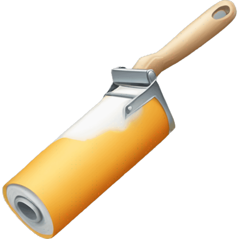 Paint roller emoji