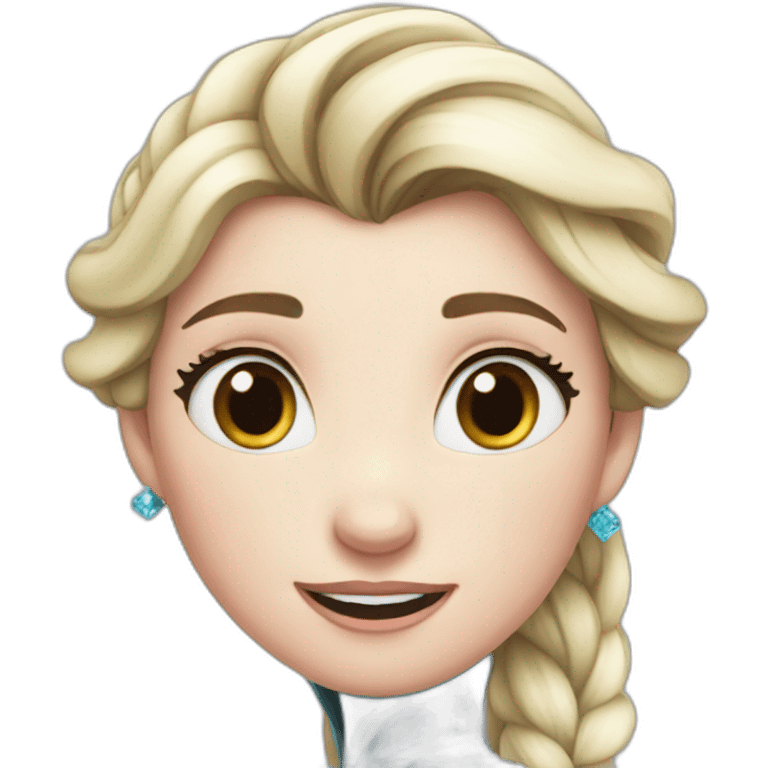 frozen anna emoji