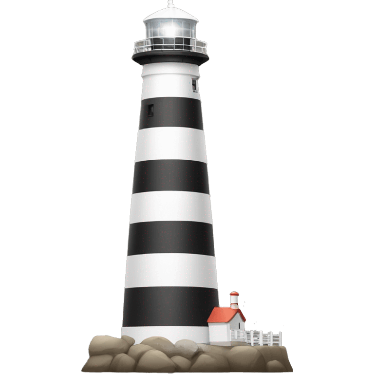 a lighthouse with the beam on emoji