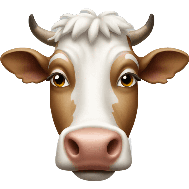 cow einstein emoji