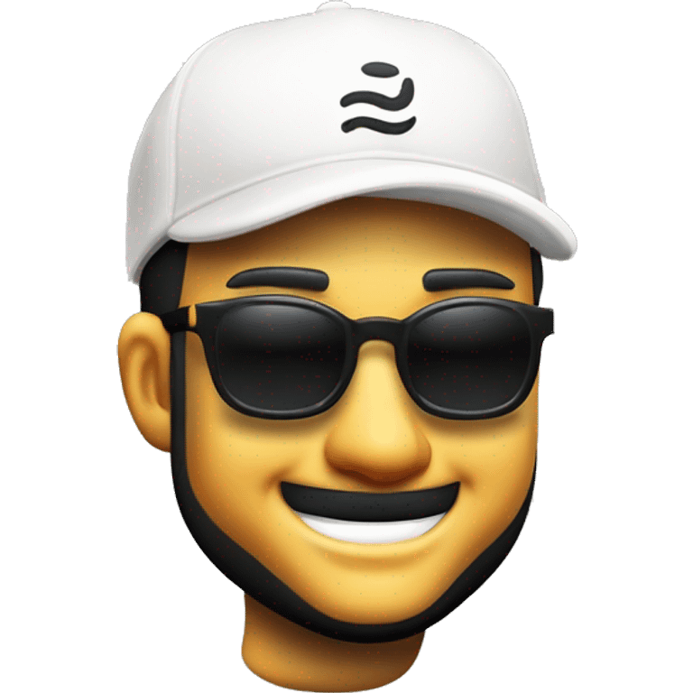 Man with cap emoji