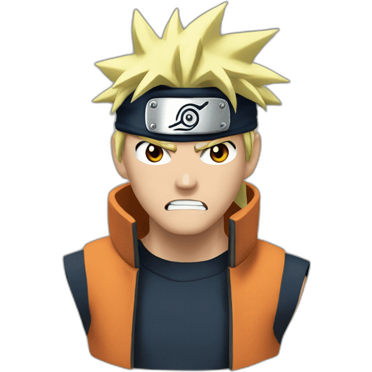 Naruto angry emoji