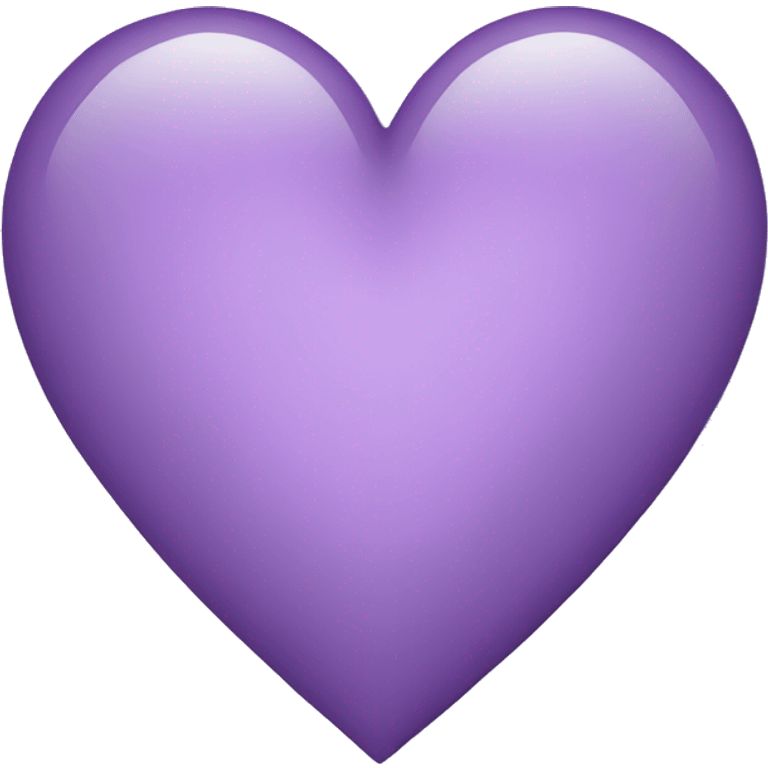 Light purple heart emoji