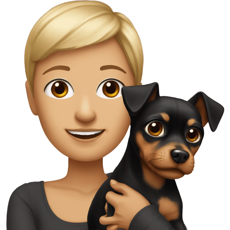 toy terrier and me emoji