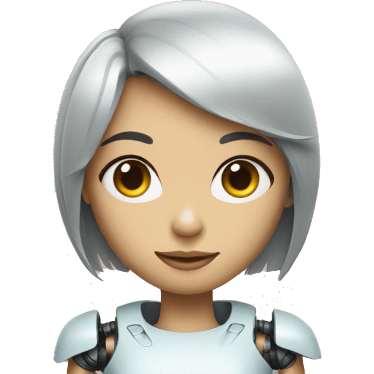 girl robot emoji