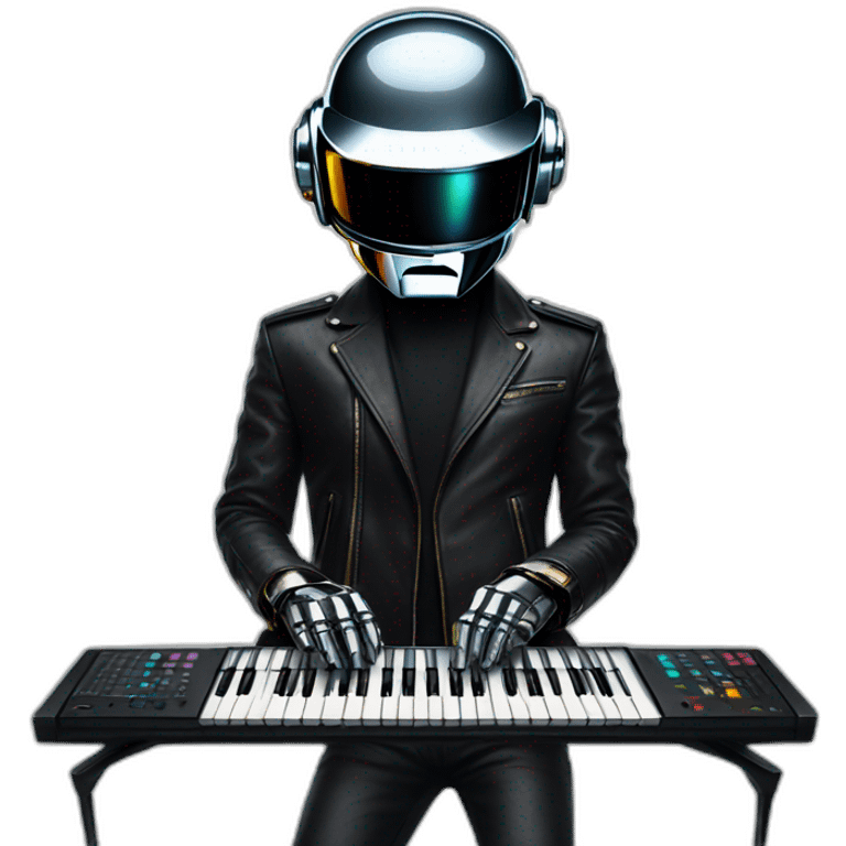 daft punk playing keys emoji