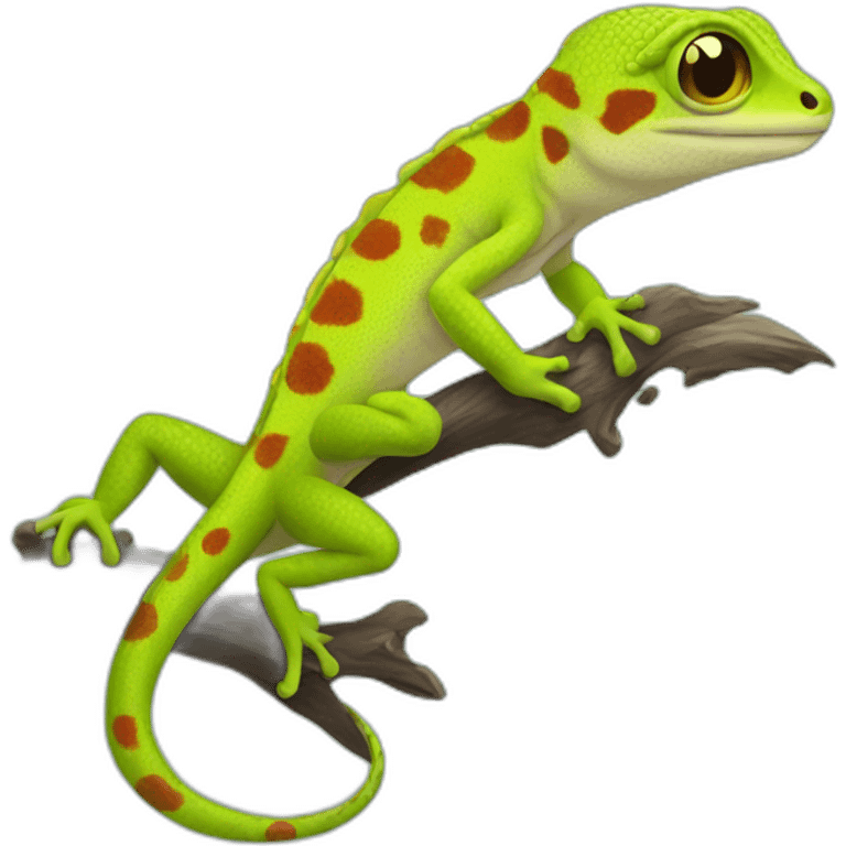 cool gecko emoji