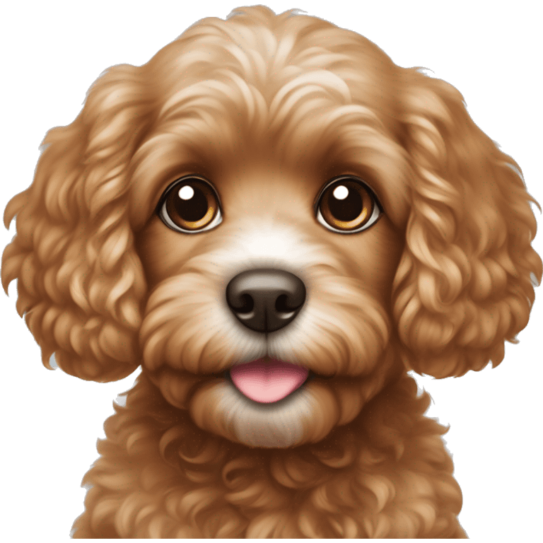 •	Puppy Eyes Emoji: Your Cavapoo looking up with big, heart-melting eyes. Maybe add sparkles or tiny hearts around the eyes to show how cute they are emoji