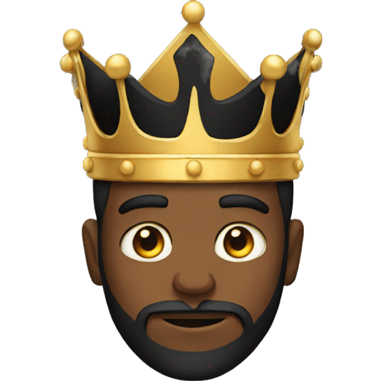 Black crown emoji emoji