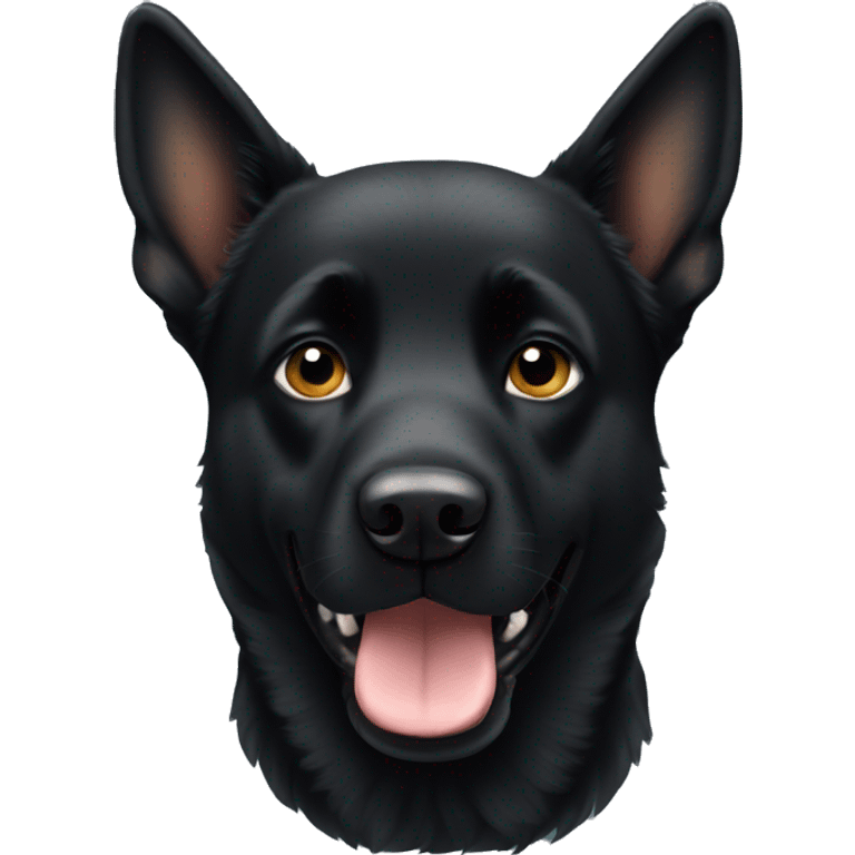 black german sheperd emoji