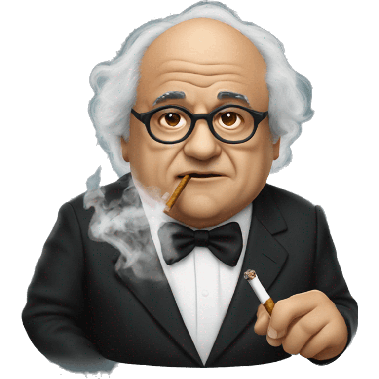 Danny Devito smoking  emoji