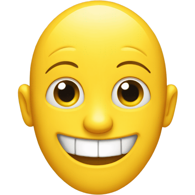 tete jaune emojy  emoji