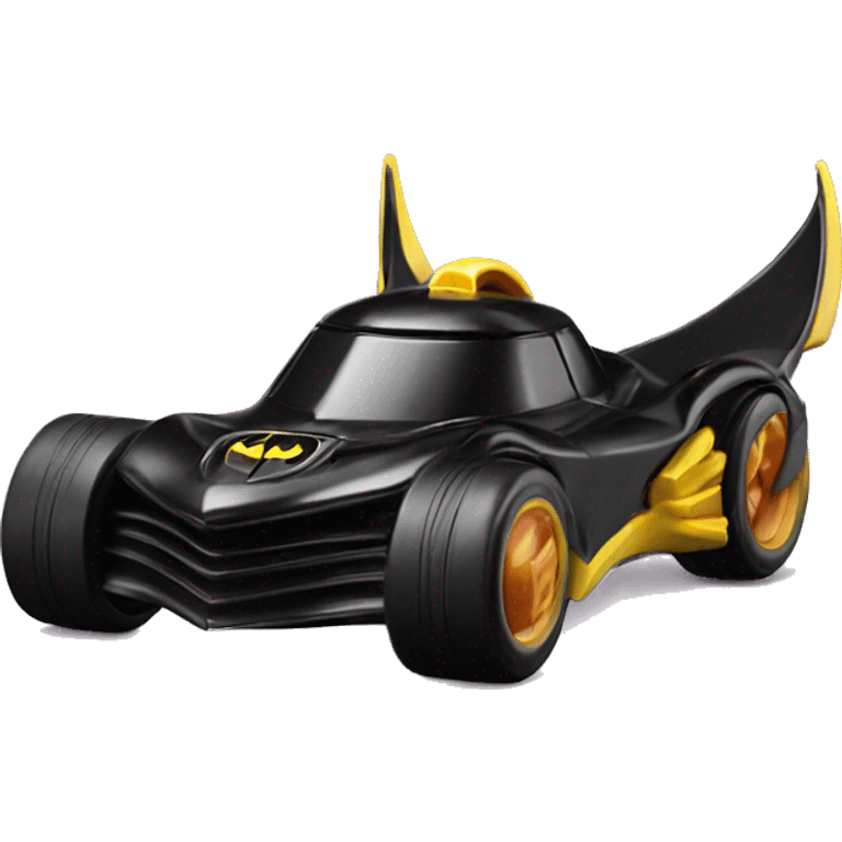   Hot wheel black Batgirl rc car emoji